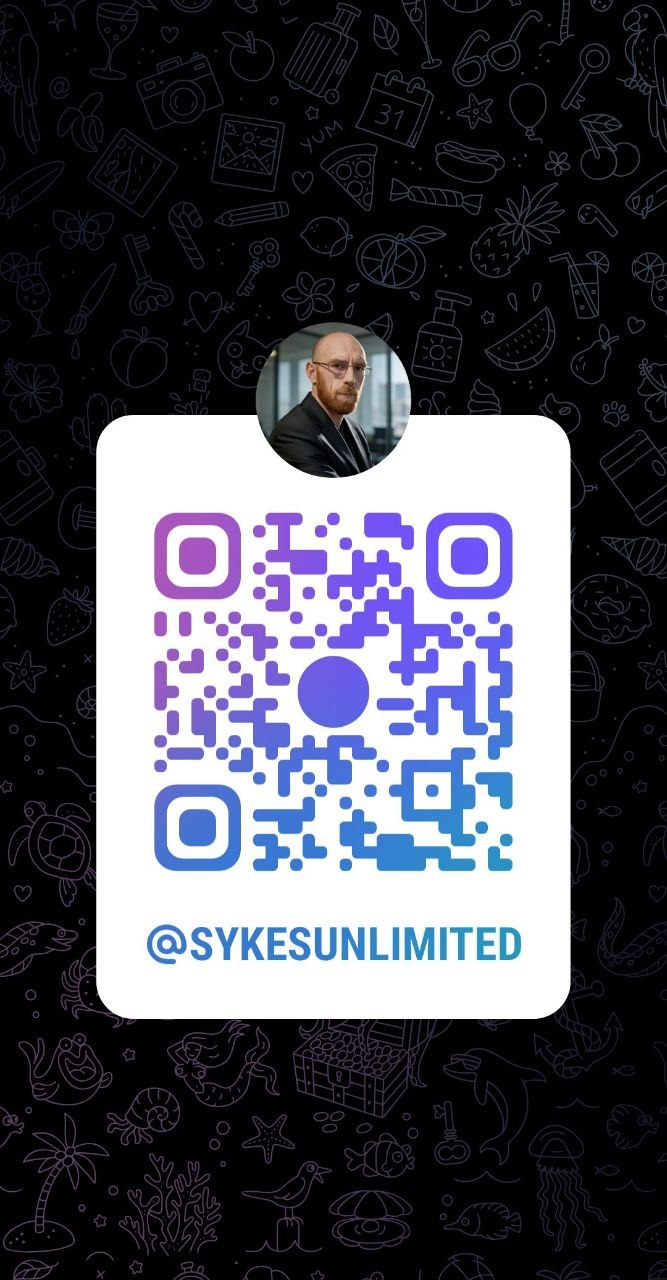 Scan to connect with Sykes Unlimited on social media